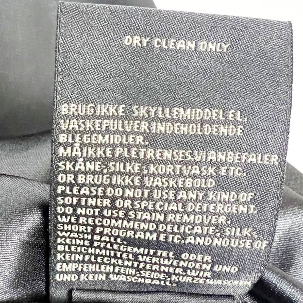 Mos Mosh Blake Celeb Blazer Womens EU 38 | US 6/8 Black Rib Knit Striped Cuffs - Picture 6 of 15